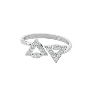 Viva Diamond Dainty Ring